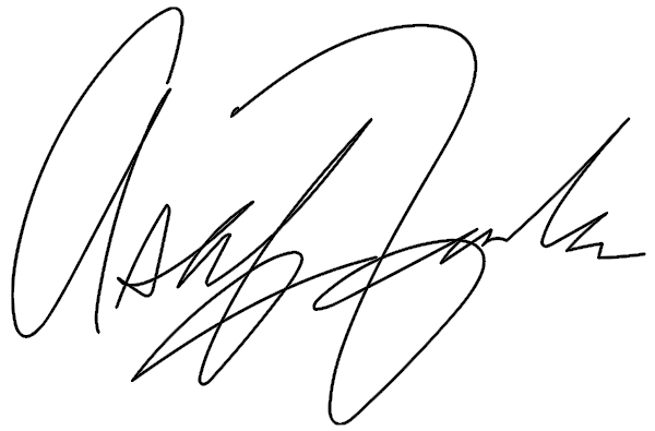 Handwritten signature of author Asaf Fulks.